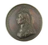 1887 Victoria Jubilee 77mm Bronze Medal - By Boehm