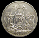 1887 Victoria Jubilee 77mm Silver Medal - By Boehm