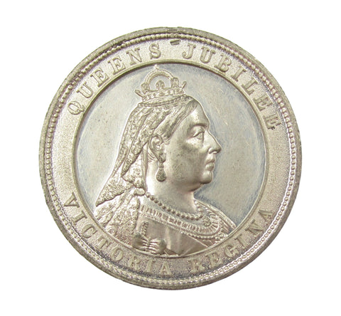 Canada 1887 Victoria Jubilee 35mm WM Medal - By Ellis