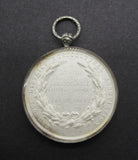 1887 Cannock District Agricultural Association 49mm Silver Medal - By Ottley