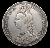 Victoria 1887 Crown - GVF