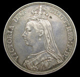 Victoria 1887 Crown - VF