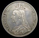 Victoria 1887 Crown - VF
