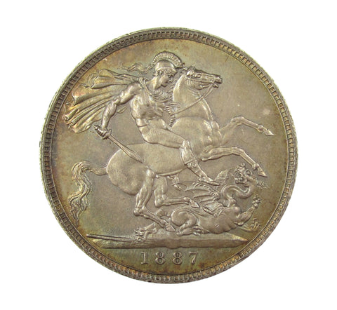Victoria 1887 Crown - GEF