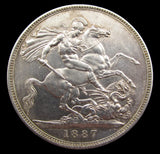Victoria 1887 Crown - EF