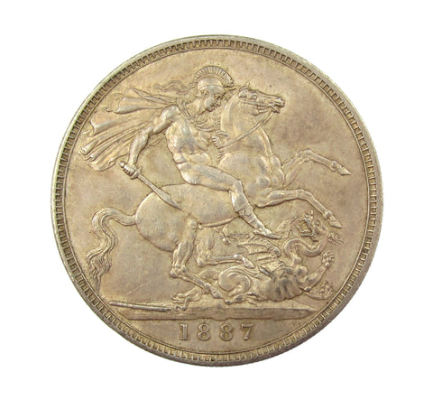 Victoria 1887 Crown - GEF