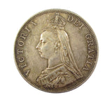 Victoria 1887 Double Florin - GEF