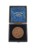 1887 Victoria Golden Jubilee 39mm Bronze Medal By Heaton - Cased