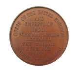 1887 Victoria Golden Jubilee 39mm Bronze Medal By Heaton - Cased