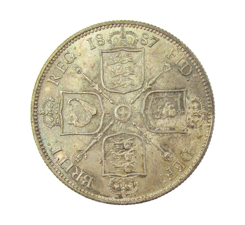 Victoria 1887 Florin - GEF