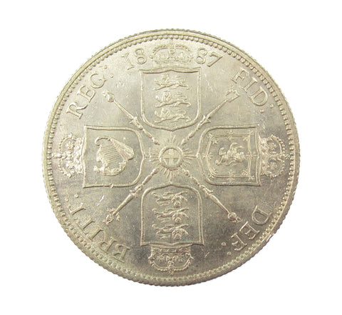 Victoria 1887 Florin - EF