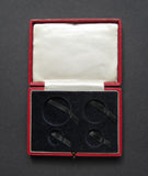 1887 Hard Case For 4 Coin Gold Proof Set - Five Pound To Half Sovereign