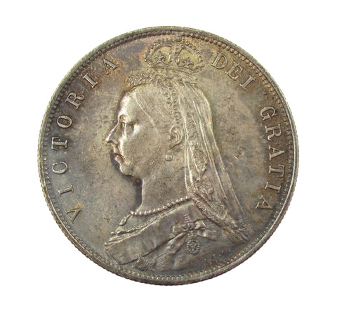 Victoria 1887 Halfcrown - NGC MS63