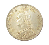 Victoria 1887 Halfcrown - A/UNC