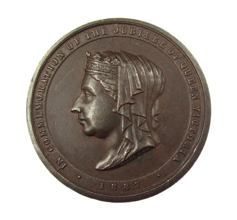 1887 Golden Jubilee Dinner Ilford 40mm Bronze Medal