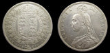 Victoria 1887 Cased Specimen Set - Crown to Threepence