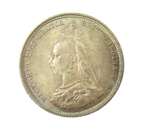 Victoria 1887 Shilling - UNC
