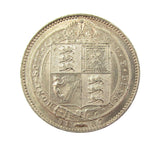 Victoria 1887 Shilling - EF