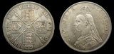 Victoria 1887 Specimen Set - Crown to Threepence