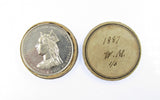 1887 Golden Jubilee Glorious Reign 38mm Medal - By Wyon