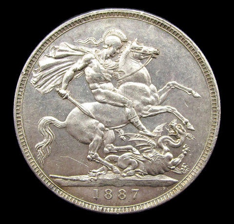Victoria 1887 Crown - GEF