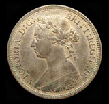 Victoria 1887 Halfpenny - GEF+