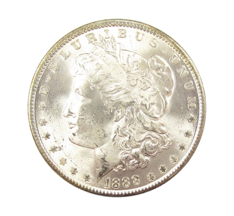 USA 1888-P Morgan Dollar - A/UNC