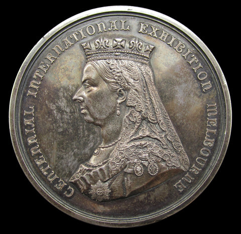 Australia 1888 Melbourne Centennial Exhibition Silver Medal