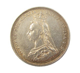Victoria 1888 Shilling - GVF+