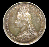 Victoria 1888 Threepence - EF