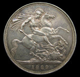 Victoria 1889 Crown - GVF