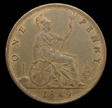 Victoria 1889 Penny - EF