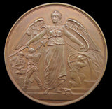 Amsterdam 1890 International Exhibition 58mm Bronze Medal - By Begeer