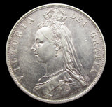 Victoria 1890 Halfcrown - GVF