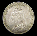 Victoria 1890 Maundy Penny - UNC
