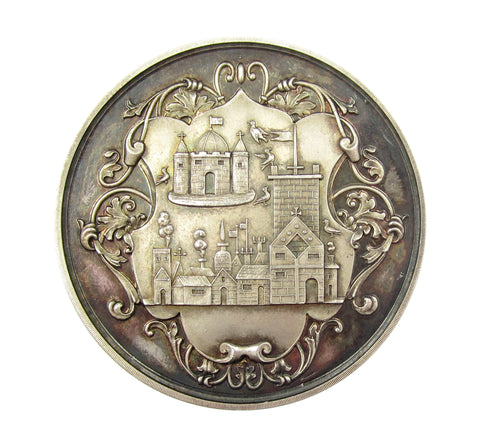 1891 Kendal Arts Crafts & Loan Exhibition 45mm Silver Medal