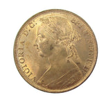 Victoria 1891 Penny - UNC