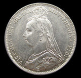 Victoria 1891 Sixpence - EF