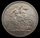 Victoria 1893 Crown - VF