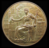 1893 Christian IX & Louise Visit To The City Of London Medal Pair - Cased