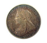 Victoria 1893 Proof Sixpence - nFDC
