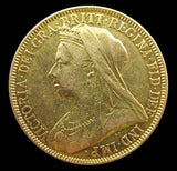 Victoria 1893 Two Pound / Double Sovereign - VF