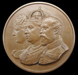 1894 Opening Of Tower Bridge 76mm Bronze Medal - By Bowcher