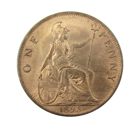 Victoria 1895 Penny - UNC