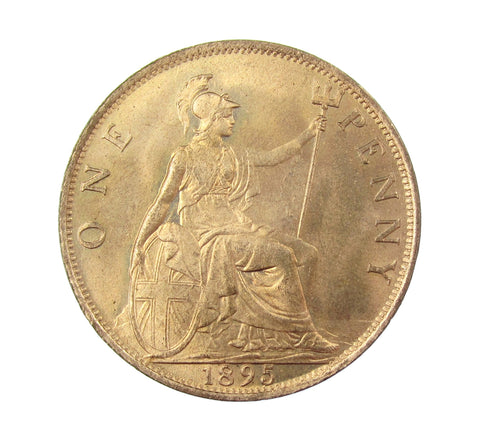 Victoria 1895 Penny - A/UNC