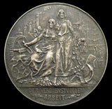 Germany 1896 Kiel International Exhibition 50mm Silver Medal
