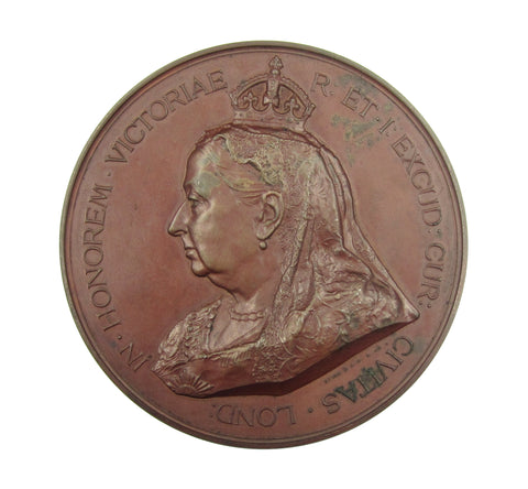 1897 Diamond Jubilee of Victoria 76mm Bronze Medal - By Bowcher