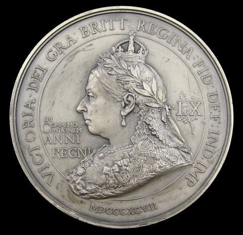 1897 Victoria Diamond Jubilee 76mm British Empire Medal - By Bowcher