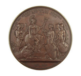 1897 Diamond Jubilee of Victoria 76mm Bronze Medal - By Bowcher
