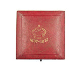 1897 Victoria Diamond Jubilee 56mm Bronze Medal - Cased